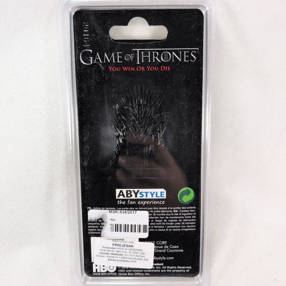 NEW AbyStyle Game of Thrones Targaryen YOU WIN YOU DIE Keychain Keyring - Picture 6 of 10